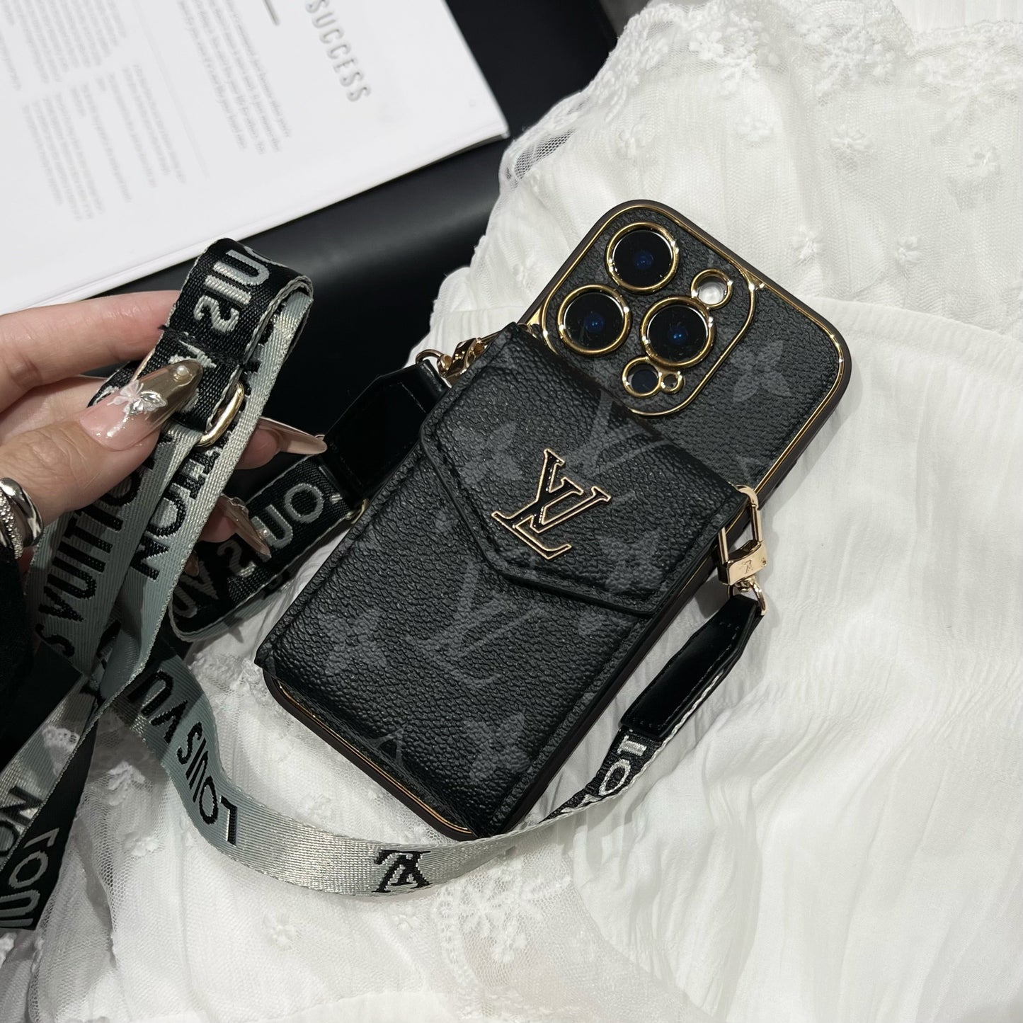Classic Luxury Card Holder iPhone Case