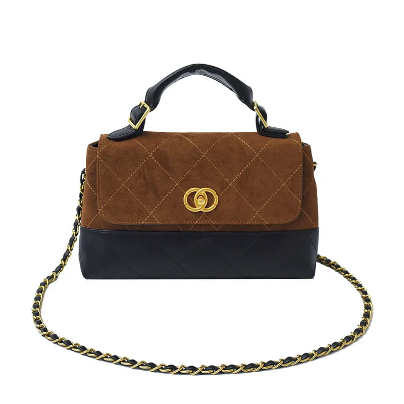 Popular Classic Elegant Women's Leather Handbag