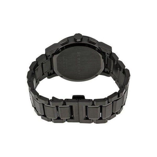 Burberry Men's Gunmetal Gray Chronograph 42mm Watch